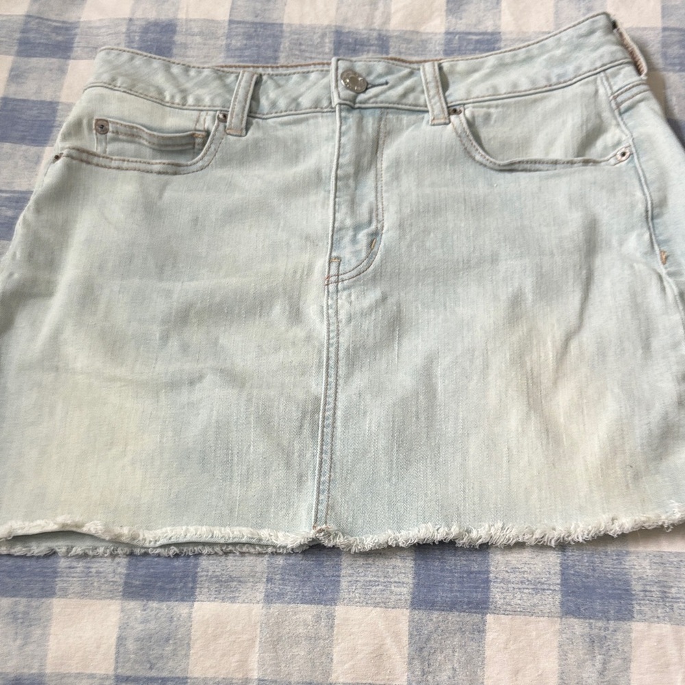 American Eagle Outfitters Light Blue Jean Skirt